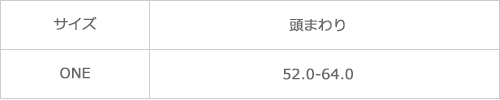 サイズ表