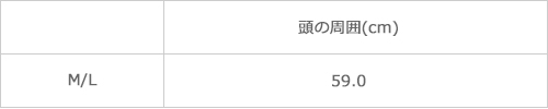 サイズ表
