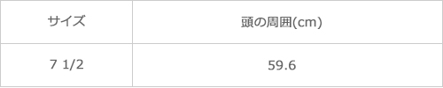 サイズ表
