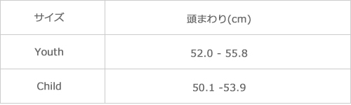 サイズ表
