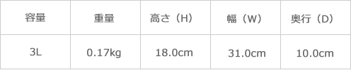 サイズ表