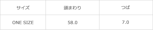 サイズ表