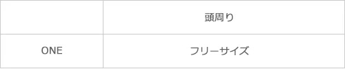 サイズ表